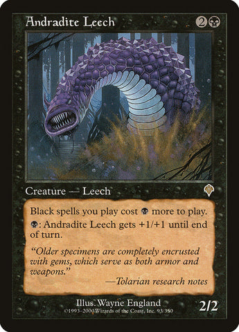Andradite Leech [Invasion] Magic: The Gathering