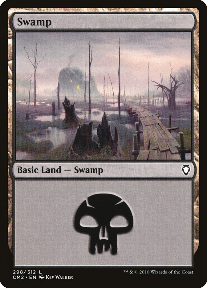 Swamp (298) [Commander Anthology Volume II] Magic: The Gathering