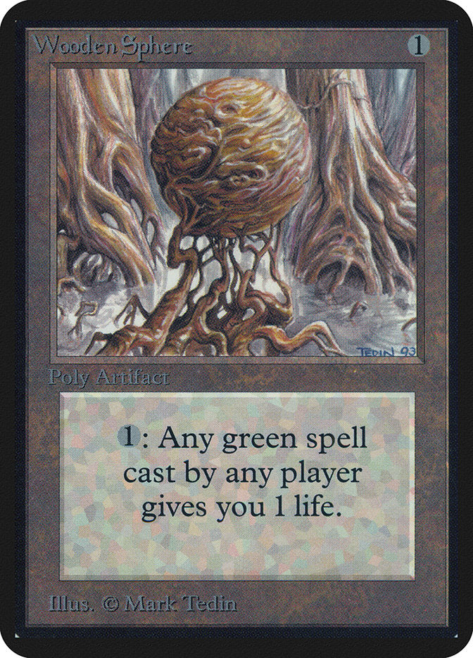 Wooden Sphere [Alpha Edition] Magic: The Gathering