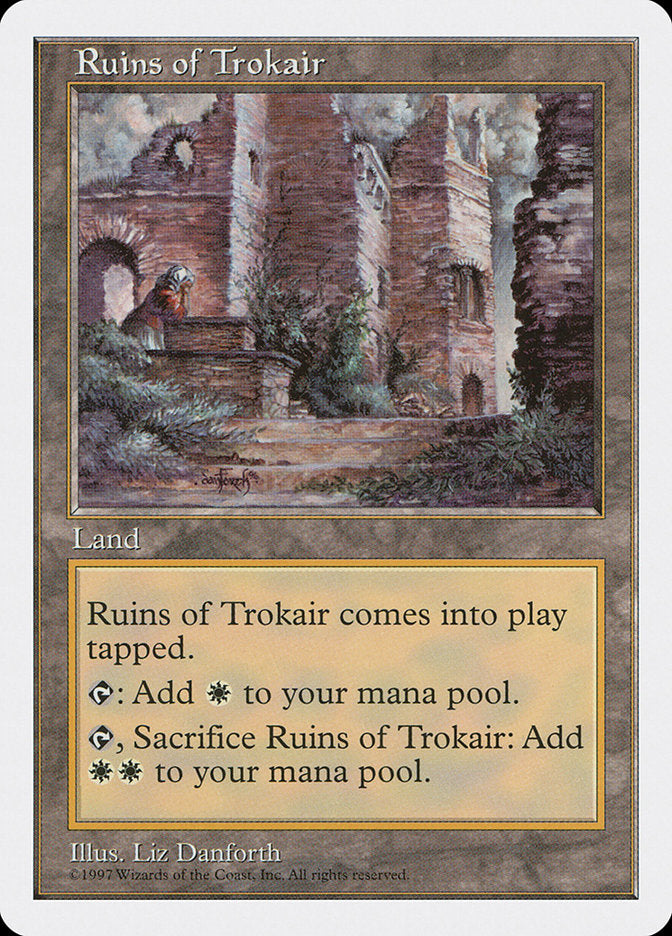 Ruins of Trokair [Fifth Edition] Magic: The Gathering