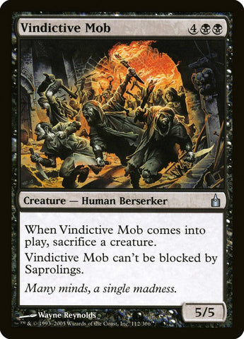Vindictive Mob [Ravnica: City of Guilds] Magic: The Gathering