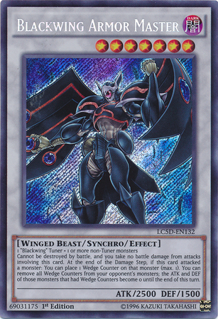 Blackwing Armor Master [LC5D-EN132] Secret Rare Yu-Gi-Oh!