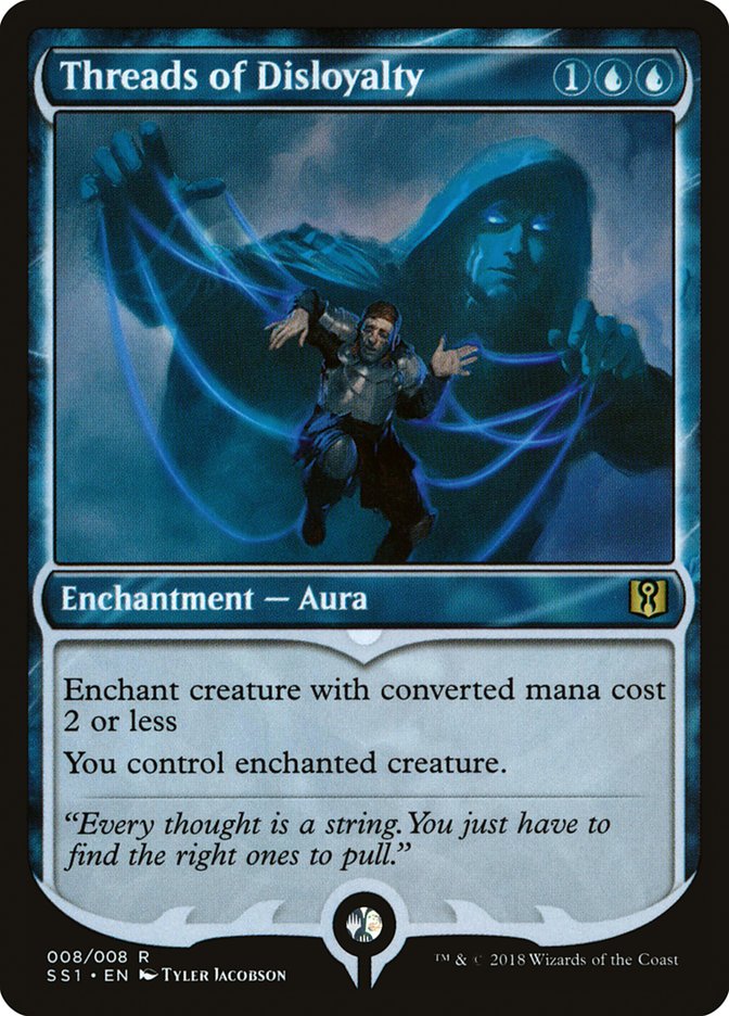 Threads of Disloyalty [Signature Spellbook: Jace] Magic: The Gathering