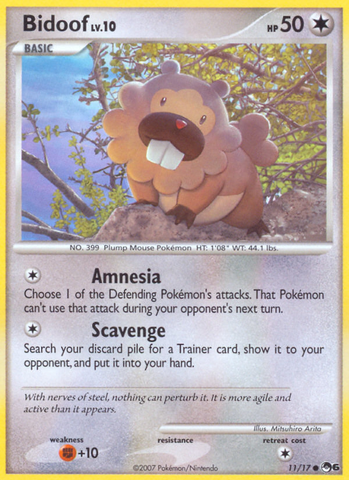 Bidoof (11/17) [POP Series 6] Pokémon
