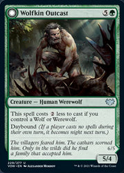 Wolfkin Outcast // Wedding Crasher [Innistrad: Crimson Vow] Magic: The Gathering