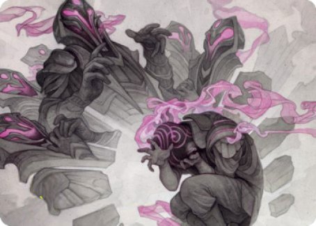 Rise of Extus Art Card [Strixhaven: School of Mages Art Series] Magic: The Gathering