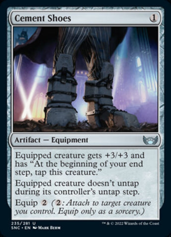 Cement Shoes [Streets of New Capenna] Magic: The Gathering