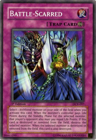 Battle-Scarred [DCR-097] Common Yu-Gi-Oh!