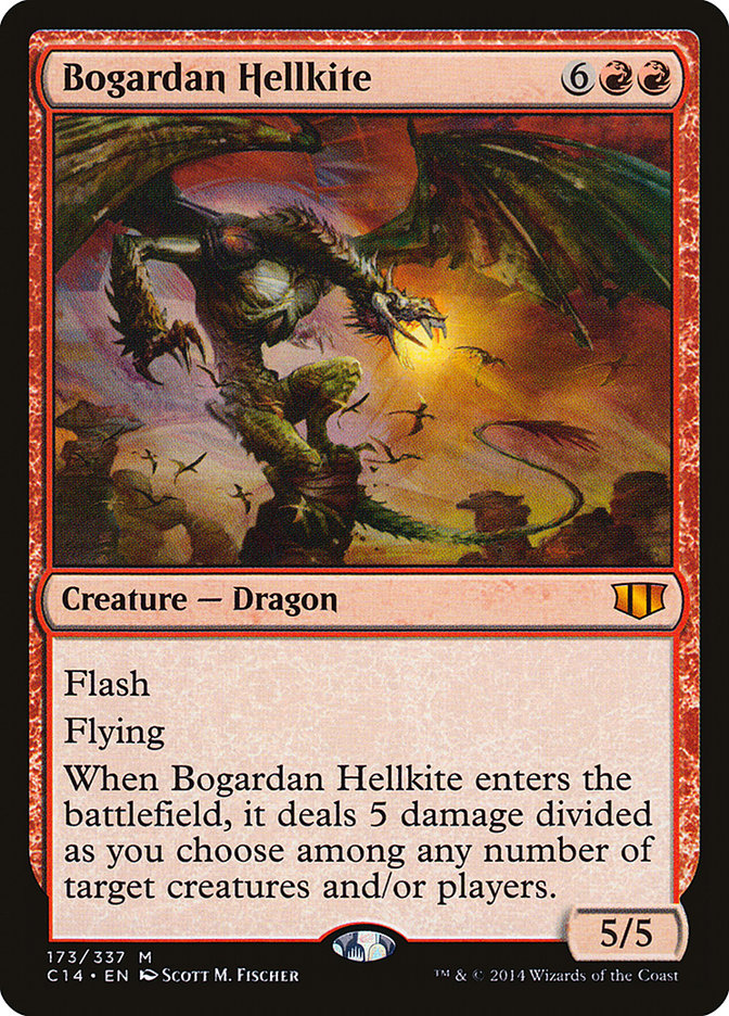 Bogardan Hellkite [Commander 2014] Magic: The Gathering