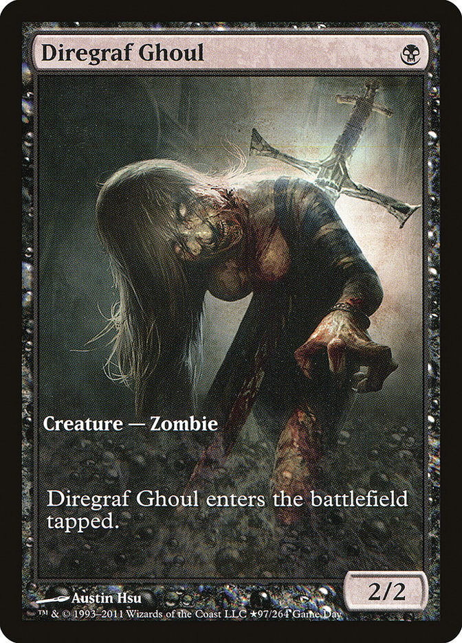 Diregraf Ghoul (Game Day) [Innistrad Promos] Magic: The Gathering