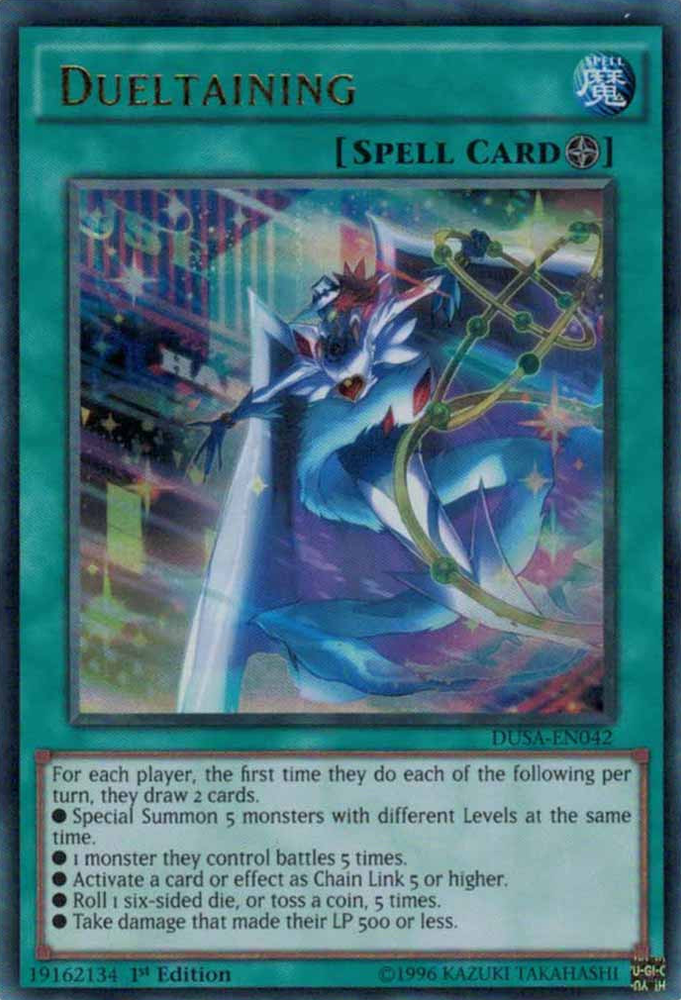 Dueltaining [DUSA-EN042] Ultra Rare Yu-Gi-Oh!
