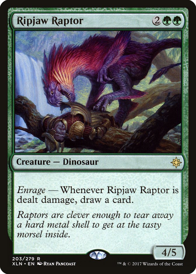 Ripjaw Raptor [Ixalan] Magic: The Gathering