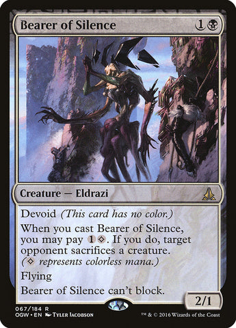 Bearer of Silence [Oath of the Gatewatch] Magic: The Gathering