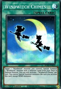 Windwitch Chimes [BLVO-EN059] Super Rare Yu-Gi-Oh!