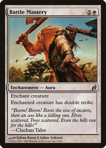 Battle Mastery [Lorwyn] Magic: The Gathering