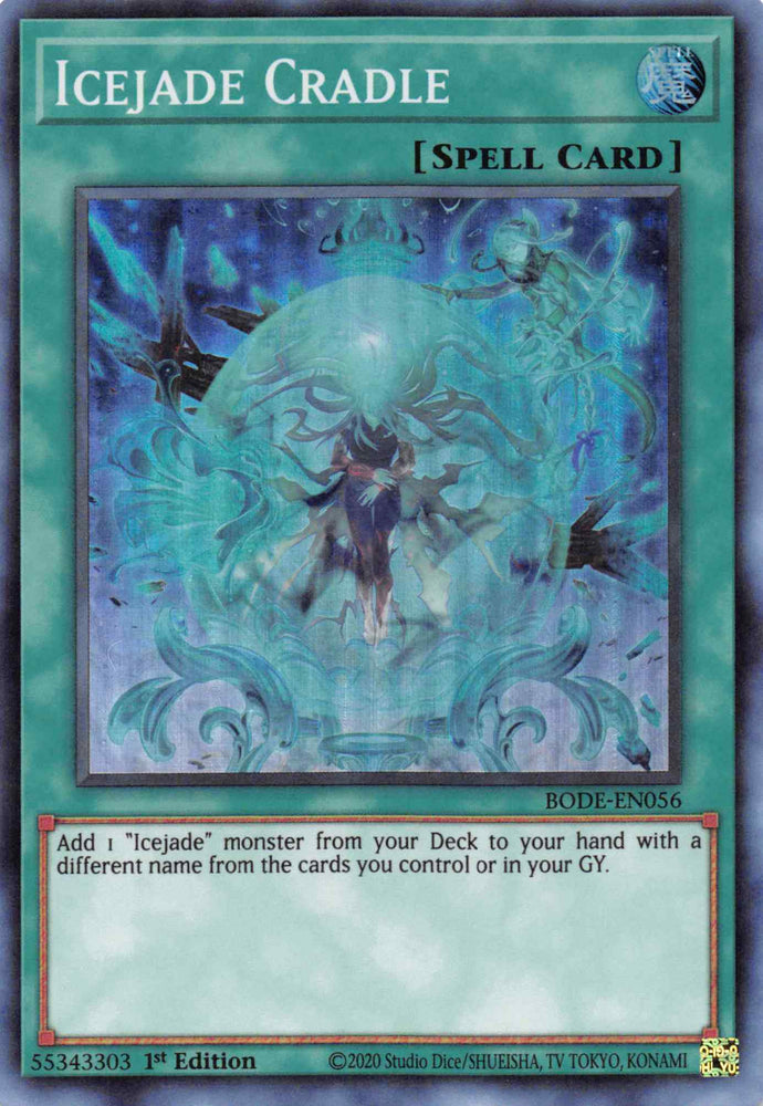 Icejade Cradle [BODE-EN056] Super Rare Yu-Gi-Oh!