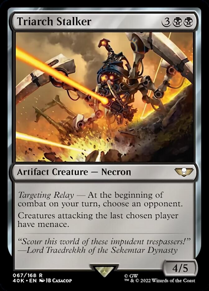 Triarch Stalker [Warhammer 40,000] Magic: The Gathering