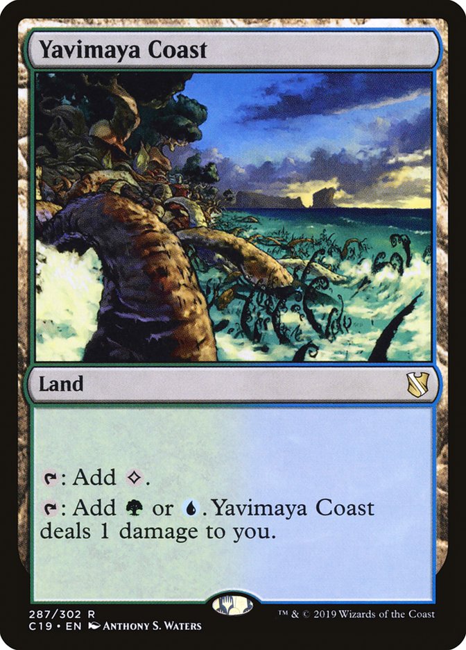 Yavimaya Coast [Commander 2019] Magic: The Gathering