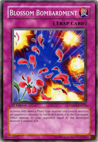 Blossom Bombardment [TSHD-EN074] Common Yu-Gi-Oh!