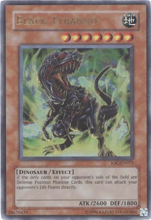 Black Tyranno [IOC-EN075] Ultra Rare Yu-Gi-Oh!