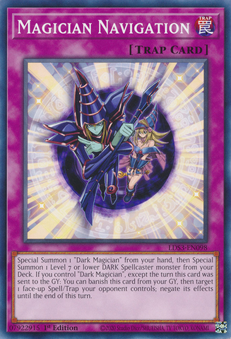 Magician Navigation [LDS3-EN098] Common Yu-Gi-Oh!