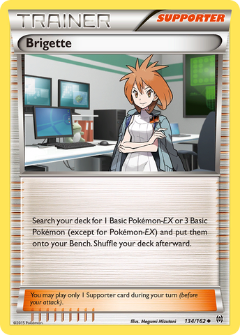 Brigette (134/162) [XY: BREAKthrough] Pokémon