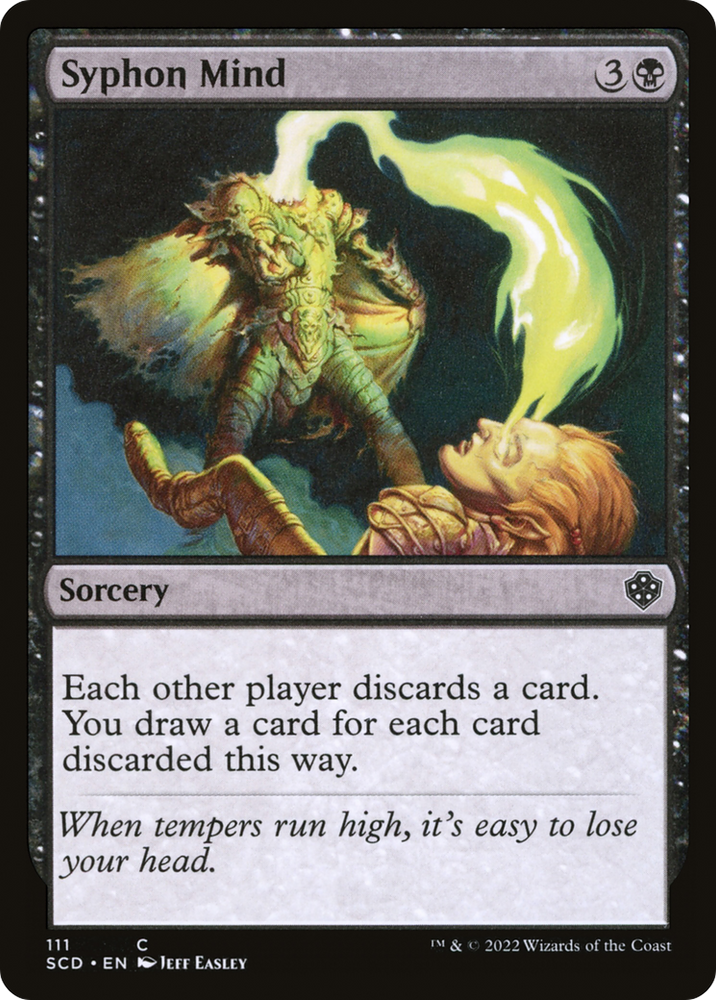 Syphon Mind [Starter Commander Decks] Magic: The Gathering