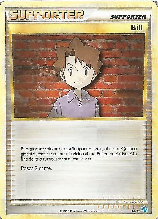Bill (18/30) [HeartGold & SoulSilver: Trainer Kit - Gyarados] Pokémon