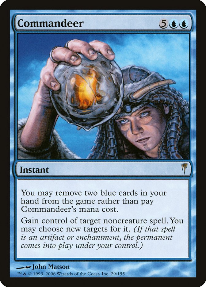 Commandeer [Coldsnap] Magic: The Gathering