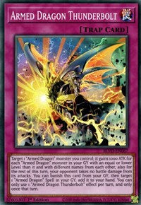 Armed Dragon Thunderbolt [BLVO-EN067] Super Rare Yu-Gi-Oh!
