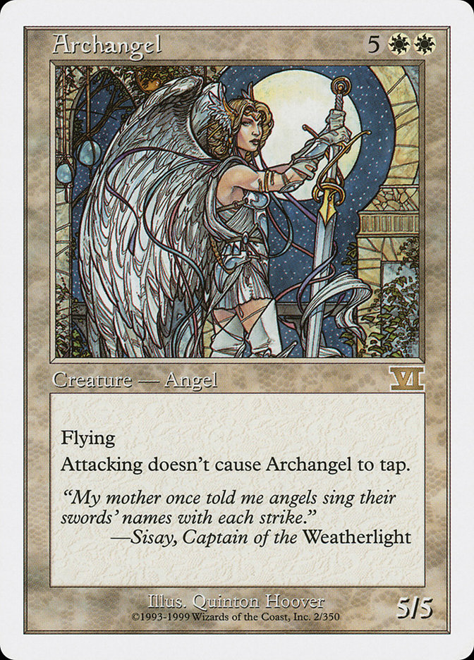 Archangel [Classic Sixth Edition] Magic: The Gathering
