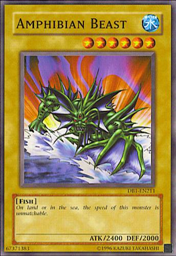 Amphibian Beast [DB1-EN211] Common Yu-Gi-Oh!