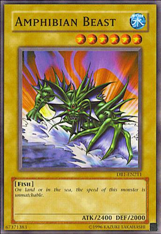 Amphibian Beast [DB1-EN211] Common Yu-Gi-Oh!