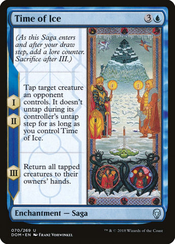 Time of Ice [Dominaria] Magic: The Gathering