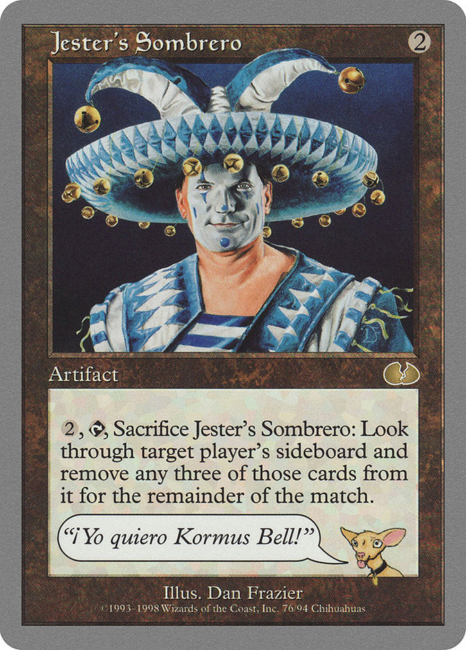 Jester's Sombrero [Unglued] Magic: The Gathering