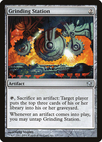 Grinding Station [Fifth Dawn] Magic: The Gathering