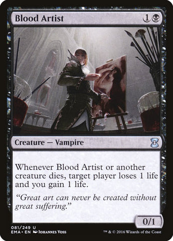 Blood Artist [Eternal Masters] Magic: The Gathering