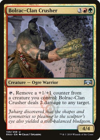 Bolrac-Clan Crusher [Ravnica Allegiance] Magic: The Gathering
