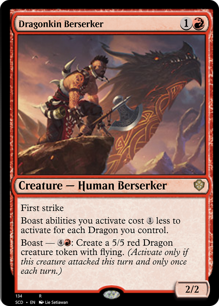 Dragonkin Berserker [Starter Commander Decks] Magic: The Gathering