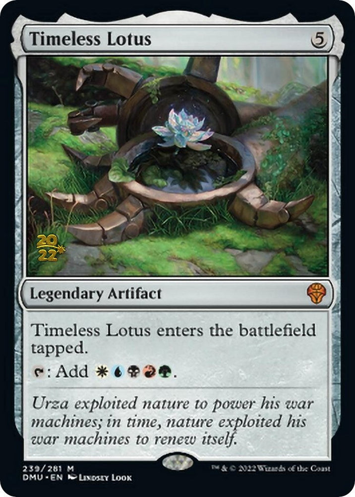 Timeless Lotus [Dominaria United Prerelease Promos] Magic: The Gathering
