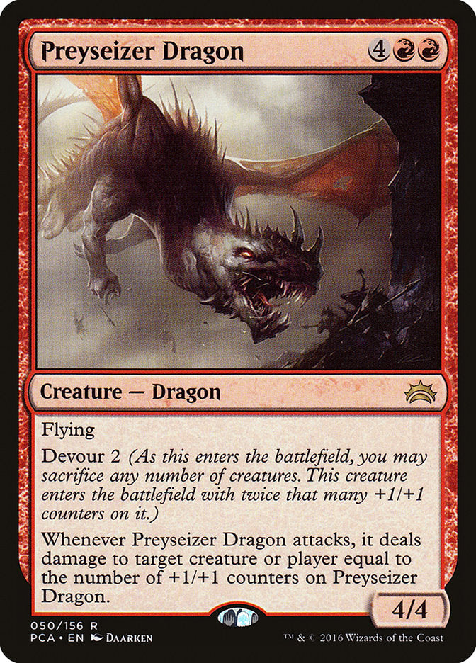 Preyseizer Dragon [Planechase Anthology] Magic: The Gathering