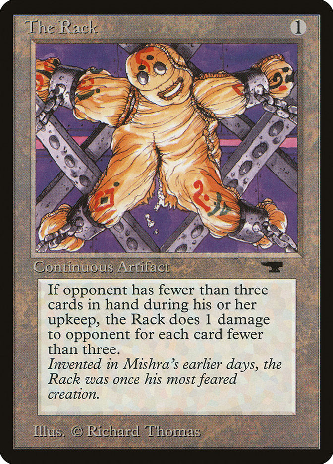 The Rack [Antiquities] Magic: The Gathering
