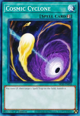 Cosmic Cyclone [SR10-EN032] Common Yu-Gi-Oh!