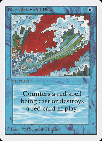 Blue Elemental Blast [Unlimited Edition] Magic: The Gathering