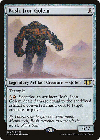 Bosh, Iron Golem [Commander 2014] Magic: The Gathering