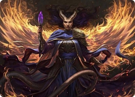 Farideh, Devil's Chosen Art Card [Dungeons & Dragons: Adventures in the Forgotten Realms Art Series] Magic: The Gathering