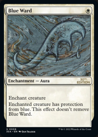 Blue Ward [30th Anniversary Edition] Magic: The Gathering
