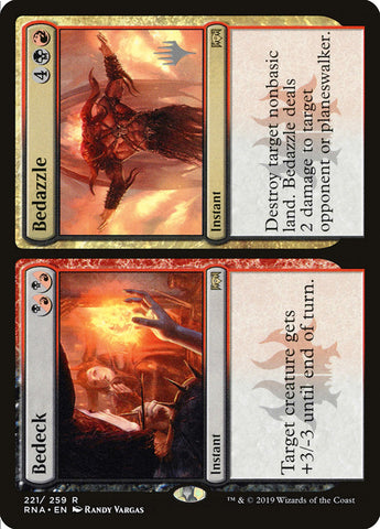 Bedeck // Bedazzle (Promo Pack) [Ravnica Allegiance Promos] Magic: The Gathering
