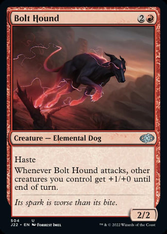 Bolt Hound [Jumpstart 2022] Magic: The Gathering