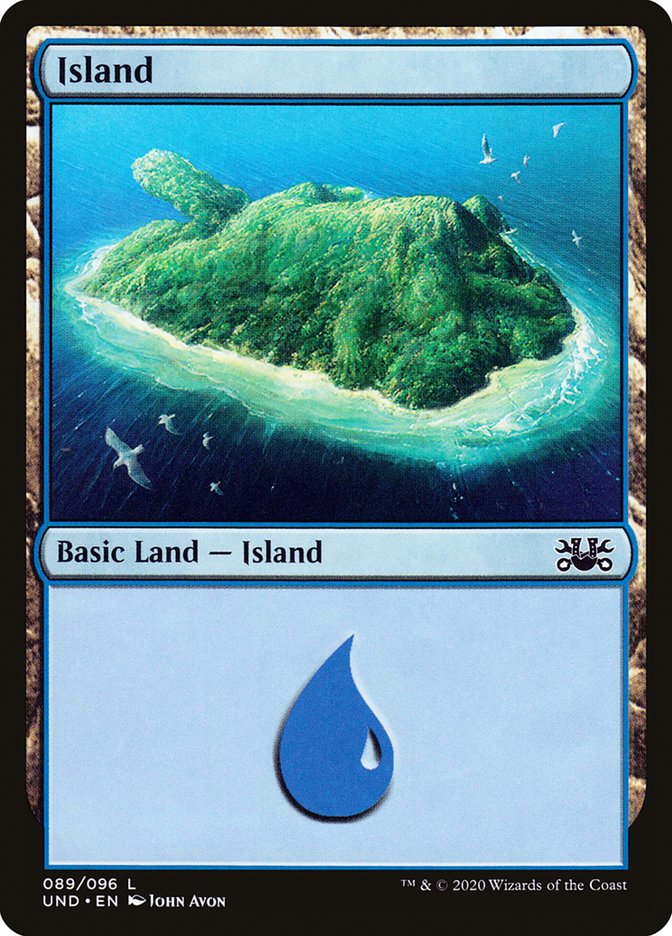 Island (89) [Unsanctioned] Magic: The Gathering